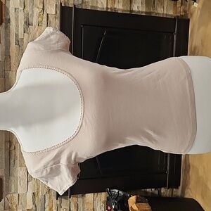 Brandy Melville Lesley Scalloped Trim Top NWT
